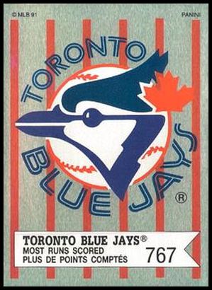 124 Toronto Blue Jays Most Runs Scored
